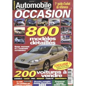 2004_03 Automobile revue spécial