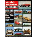 1971_Automodelle ... Auto, motor und sport