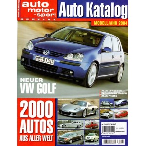 2003_Autokatalog ... Auto, motor und sport